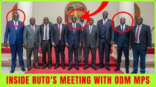 Exclusive: Leaked Details of Ruto's High-Stakes Meeting with ODM Rebel MPs at Statehouse