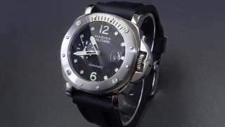 WOW! Parnis SS 'LUMINOR MILITARE' Submairiner Mens Watch Automatic Sea-Gull Mvmt | 316L Steel - NEW