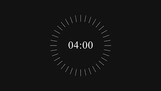 4 Minutes Countdown | Timer