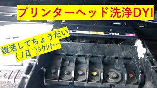 CANON プリンターヘッド洗浄DYI