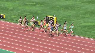 H29　千葉県高校総体　男子1500m　予選1組