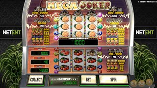 Mega Joker Video Slot Big Win