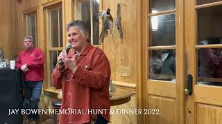 2022 Jay Bowen Memorial Hunt