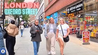 Walking Tour of Oxford Street London | Iconic Shopping Destination \u0026 City Sights