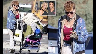 Baywatch star's Jeremy Jackson's homeless ex-wife digs through trash