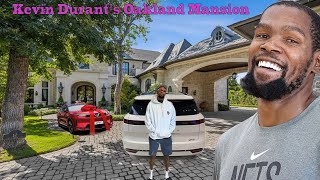 Kevin Durant's Oakland Mansion | Huge Net Worth, Real estate, Car Collection \u0026 Lifestyle 2024