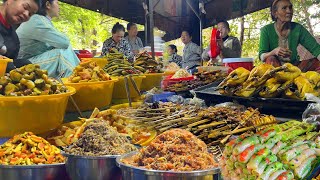 OMG!! STREET FOOD Kein Svay Krao Resort in CAMBODIA - Popular Street Food Collection 2025