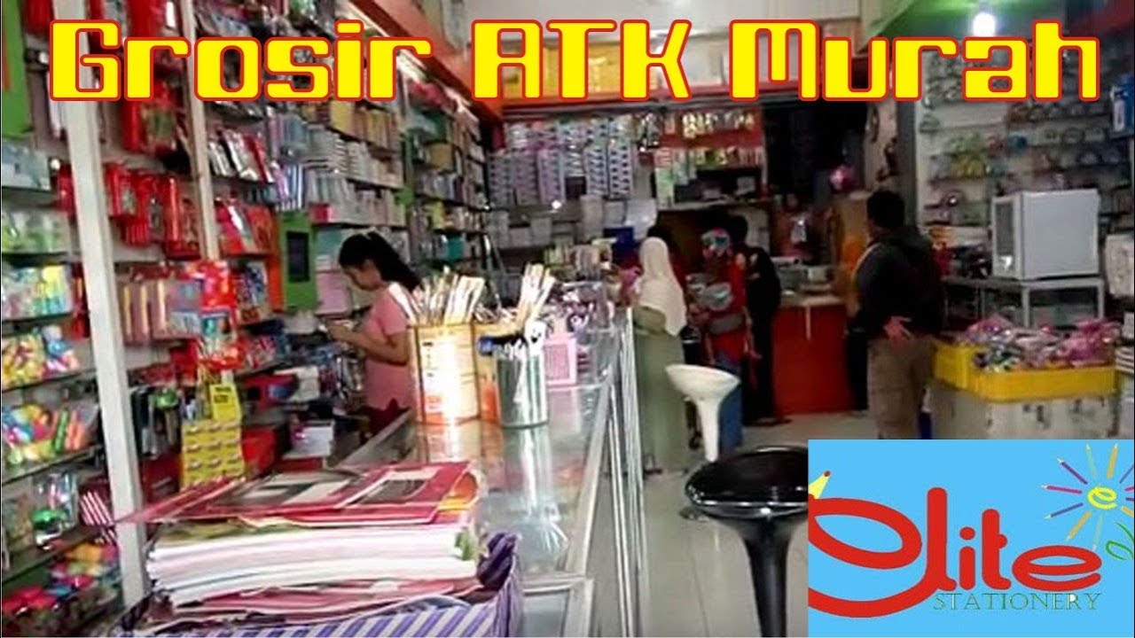 Grosir ATK Murah Mojokerto - YouTube