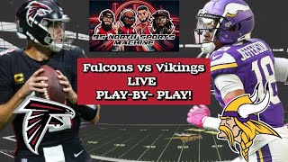 Kirk Cousins RETURNS to Minnesota! | Atlanta Falcons vs Minnesota Vikings LIVE PLAY-BY-PLAY Show