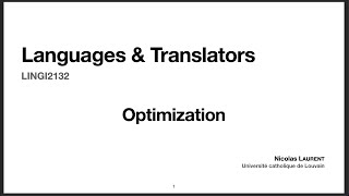 25. Optimization