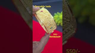 Openable kada gold forming free size order 9841865689 #jewellery #forming #kada #onlineshopping #new