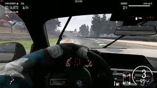 Forza Motorsport 2024 12 02 BMW Z4 2019 in rainy Le Mans 3 lap AI race.