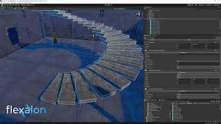 Designing a game level with Flexalon for Unity