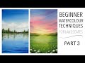 Beginner Watercolour Techniques Part 3 - Final Details