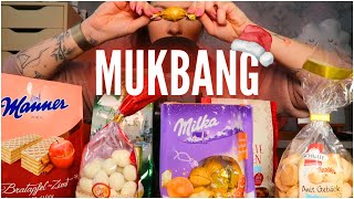 MUKBANG • Christmas Sweets / Świąteczne Słodycze 🎅🏻 ASMR Po Polsku