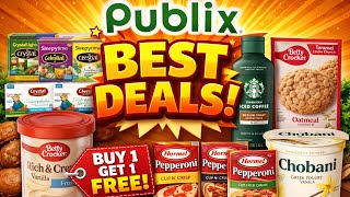 Publix BEST DEALS This Week! 🛒 BOGO + Easy Savings #publix #couponing #dealsthisweek