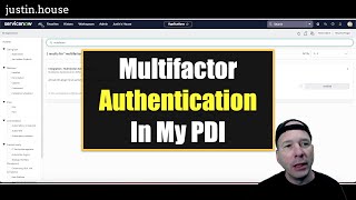Multifactor Authentication In My PDI
