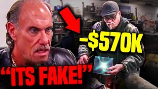 Hardcore Pawn Les Gold Goes Almost Bankrupt in this deal...