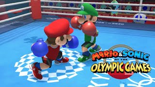 Boxing Very Hard : Mario & Sonic At The Olympic Games Tokyo 2020 Mario VS Luigi & Daisy VS Peach