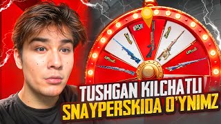 ARBALETDAN TORTIB RULETKADAN TUSHGAN HAR XIL SNAYPER QUROLLARIDA O’YNADIK😈|PUBG MOBILE