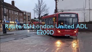 London United Route 251 ADL E20D 10.2