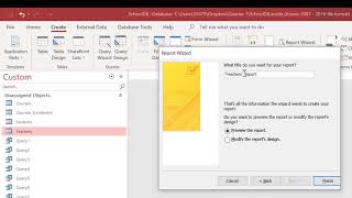 Databases Videos - Report Generation
