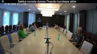 20 06 2024  Saldus novada domes Finanšu komitejas sēde