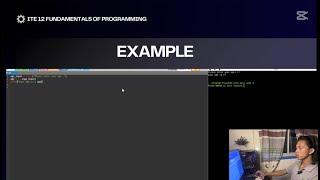 ITE 12 FUNDAMENTALS OF PROGRAMMING: STRING METHODS
