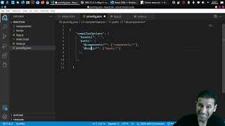 ReactJs with CDN adding jsconfig.json