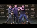 ufc 196 mcgregor vs diaz u0026 holm vs tate faceoffs