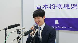 総理大臣顕彰 藤井聡太八冠 受賞後 記者会見