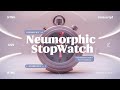 Create a Neumorphic Stopwatch with HTML, CSS, and JavaScript - Step-by-Step Tutorial
