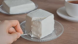 크림도 시트도 새하얀 연유크림케이크 Condensed milk cake