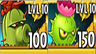 TEAMS Cactus Max Level Up Vs Homing Thistle Pvz 2 in Plants vs. Zombies 2: Gameplay 2017