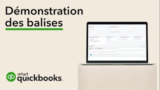 Démonstration des balises dans QuickBooks en ligne