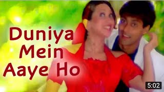 Duniya Mein Aaye Ho To Love Kar Lo -Salman Khan - Karishma Kapoor -Judwaa Songs Bollywood 90s Song