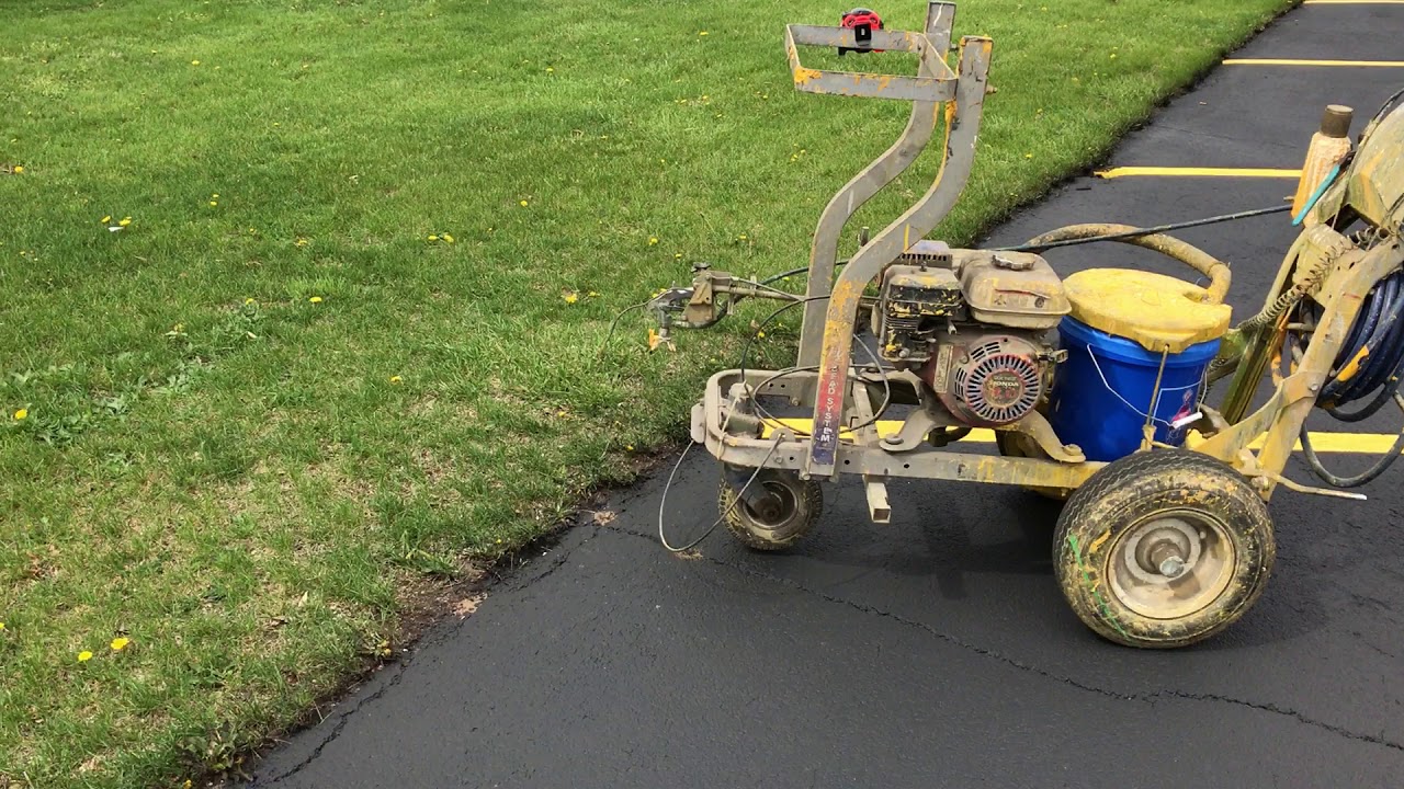 Parking Lot Line Striping Machine At Kathleen Cannella Blog
