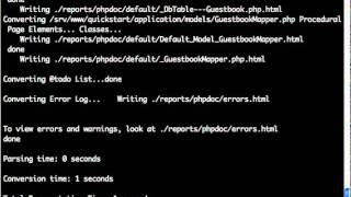 PHPDocumentor example
