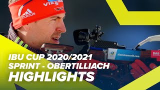 Obertilliach Highlights Men Sprint IBU Cup 2020/2021