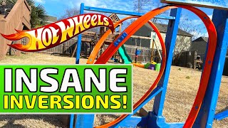 Hot Wheels - REAL Roller Coaster Inversions!