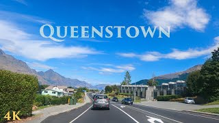 Queenstown Summer 2022 4K | Drive from Shotover Through Frankton To Queenstown Centre | New Zealand