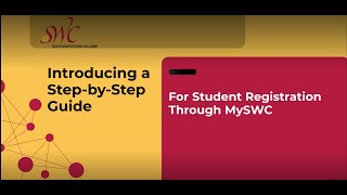 Student Registration Through MySWC