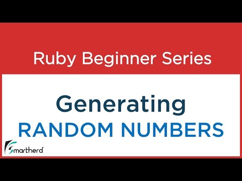 #42 Ruby Tutorial : Random Numbers #42 Ruby Tutorial : Random Numbers