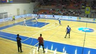 30.09.2011. UEFA Futsal Cup: FK Nikars - KMF Leotar Trbinje 3:3 highlights