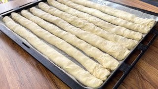 BU BÖREK PASTANEDE TEPSİ TEPSİ SATILIYOR 💯 USTASINDAN ÖĞRENDİĞİM KOLAY BÖREK TARİFİ