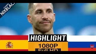 SPA vs RUA All goals & Highlights Commentary 2018 FHD/1080P
