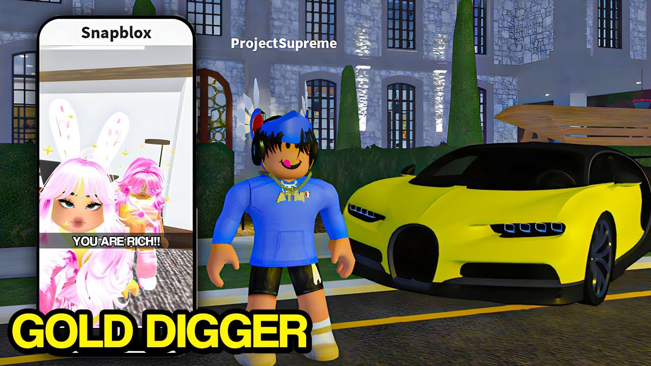 Exposing Gold Diggers In Roblox Snapchat Youtube