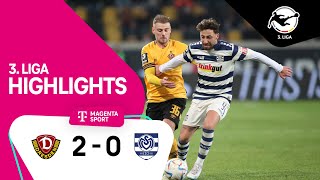 Dynamo Dresden - MSV Duisburg | Highlights 3. Liga 22/23