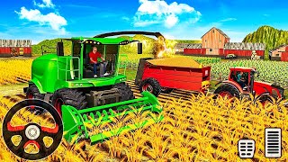 Real Tractor Driving Simulator 2023 - Grand Farming Transport Walkthrough - Android Gameplay
