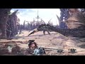 【mhw】闘技場リオレウス亜種ハンマーソロ6分18秒